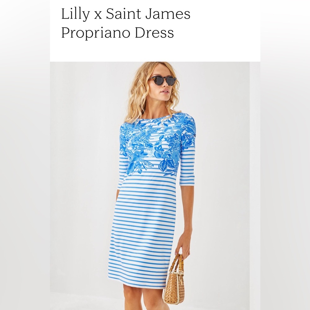 Lilly Pulitzer Saint James Propriano dress size large, new with tags